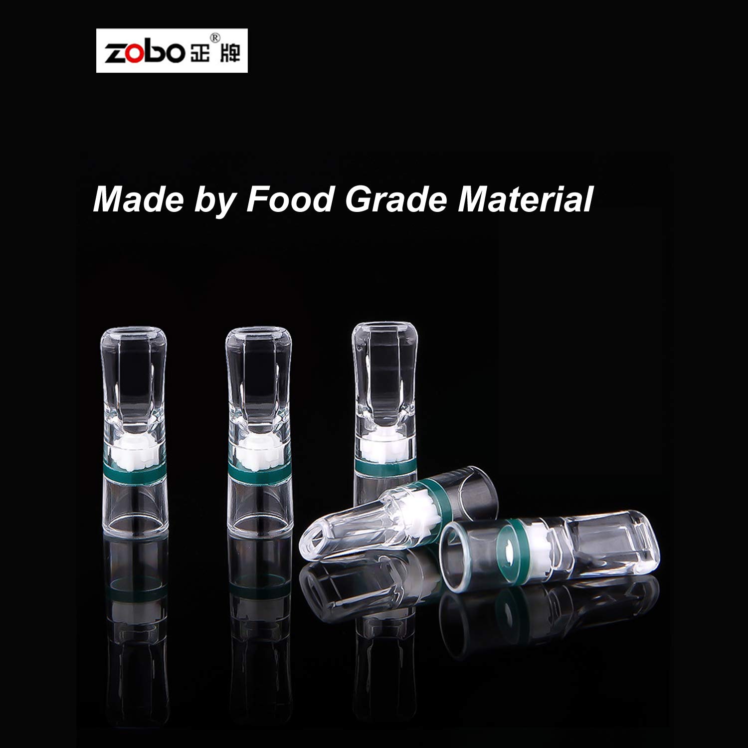 Buy ZOBO Disposable Cigarette Filters for Regular and King Size Cigarettes (7,3mm 8mm