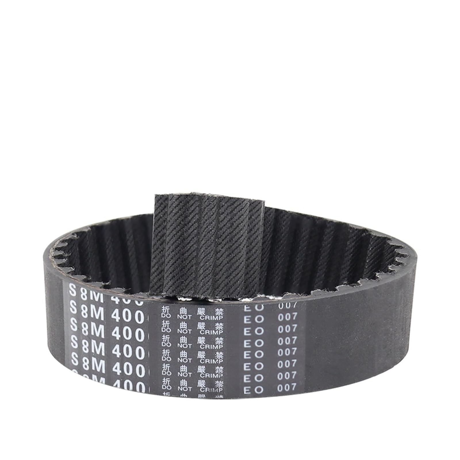 SSIMOO Rubber Belt S8M-352/376/384/392/400/424/432/440/464/480/496 Synchronous Belts Width 20/25/30/40 mm for 8M Timing Pulley Kindly (Size : S8M384-48T-384 mm, Color : 1pc-25mm)