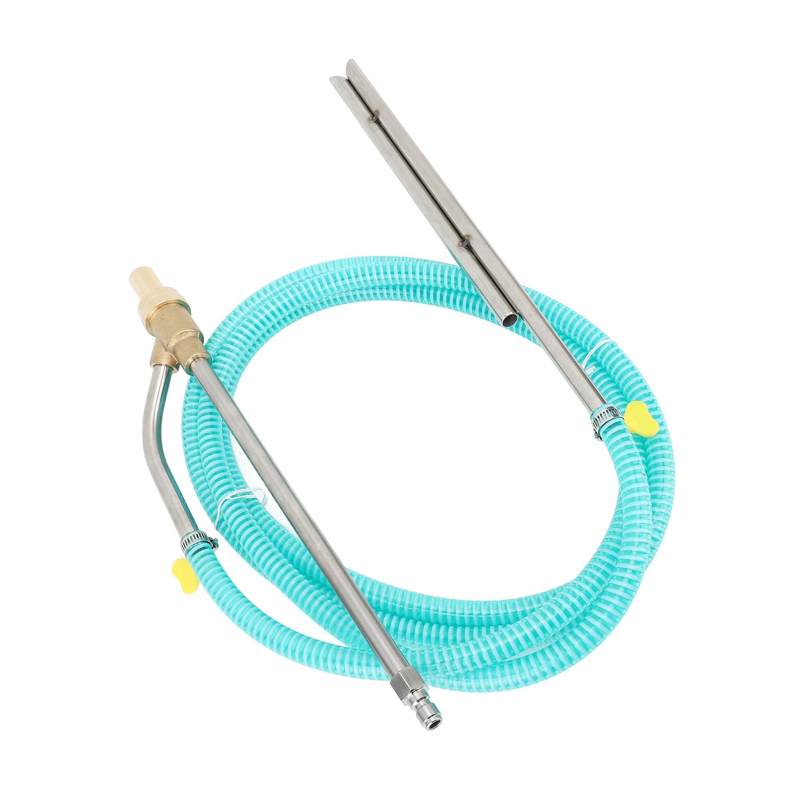 Tissting Kit Arenado Para Hidrolimpiadora - Eliminador De Óxido Y Pintura Con Boquilla De Latón Y Acero Inoxidable Para Limpieza Industrial Y Doméstica De Superficies (Azul)