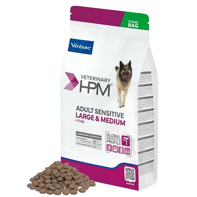 Foto 2 de 4 de VIRBAC HPM Canine Sensitive Digest Large Med. 12KG