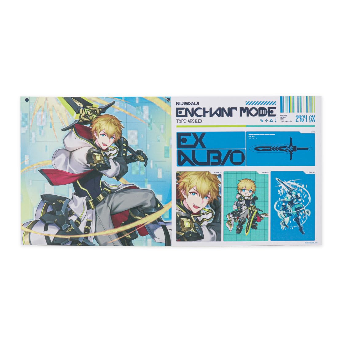 Amazon | 【NIJISANJI Enchant Mode Type：Ars＆Ex】大判ラバーマット