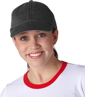 Adams Optimum Pigment Dyed-Cap OS BLACK