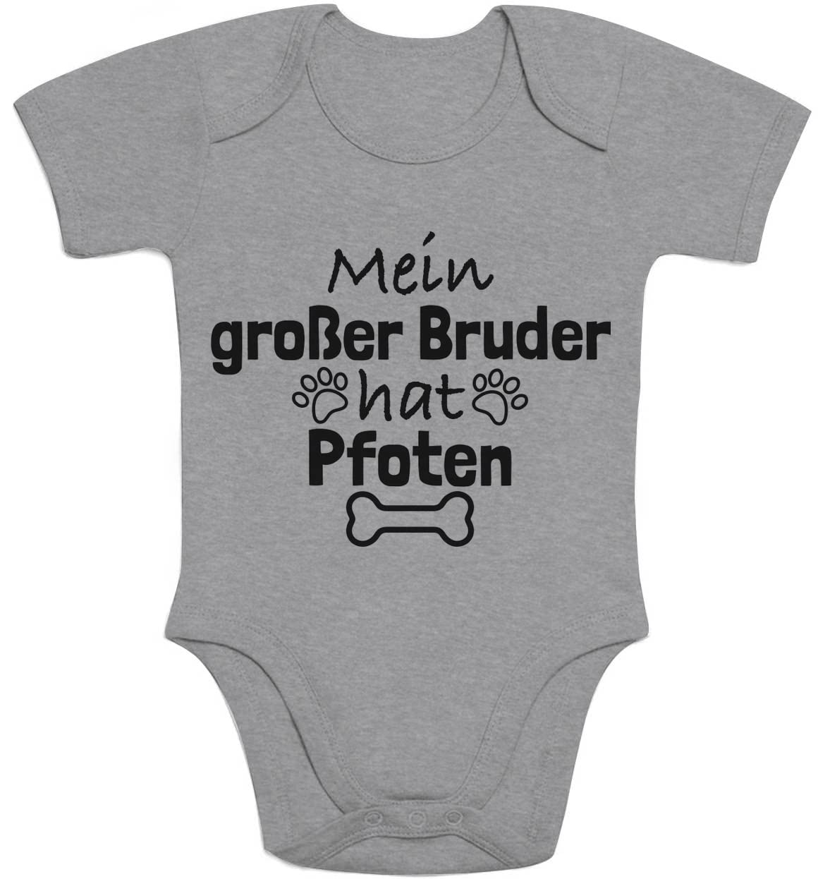 Shirtgeil Baby Body – Meine Geschwister Haben Pfoten – Witziger Kurzarm-Body Für Hundeliebhaber-Kinder