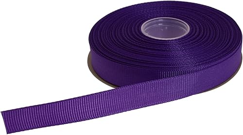 Miniatura 13 de Cinta de grogrén sólido de 25 yardas cada rollo, borde tejido 100% poliéster (3/4 pulgadas, verde)