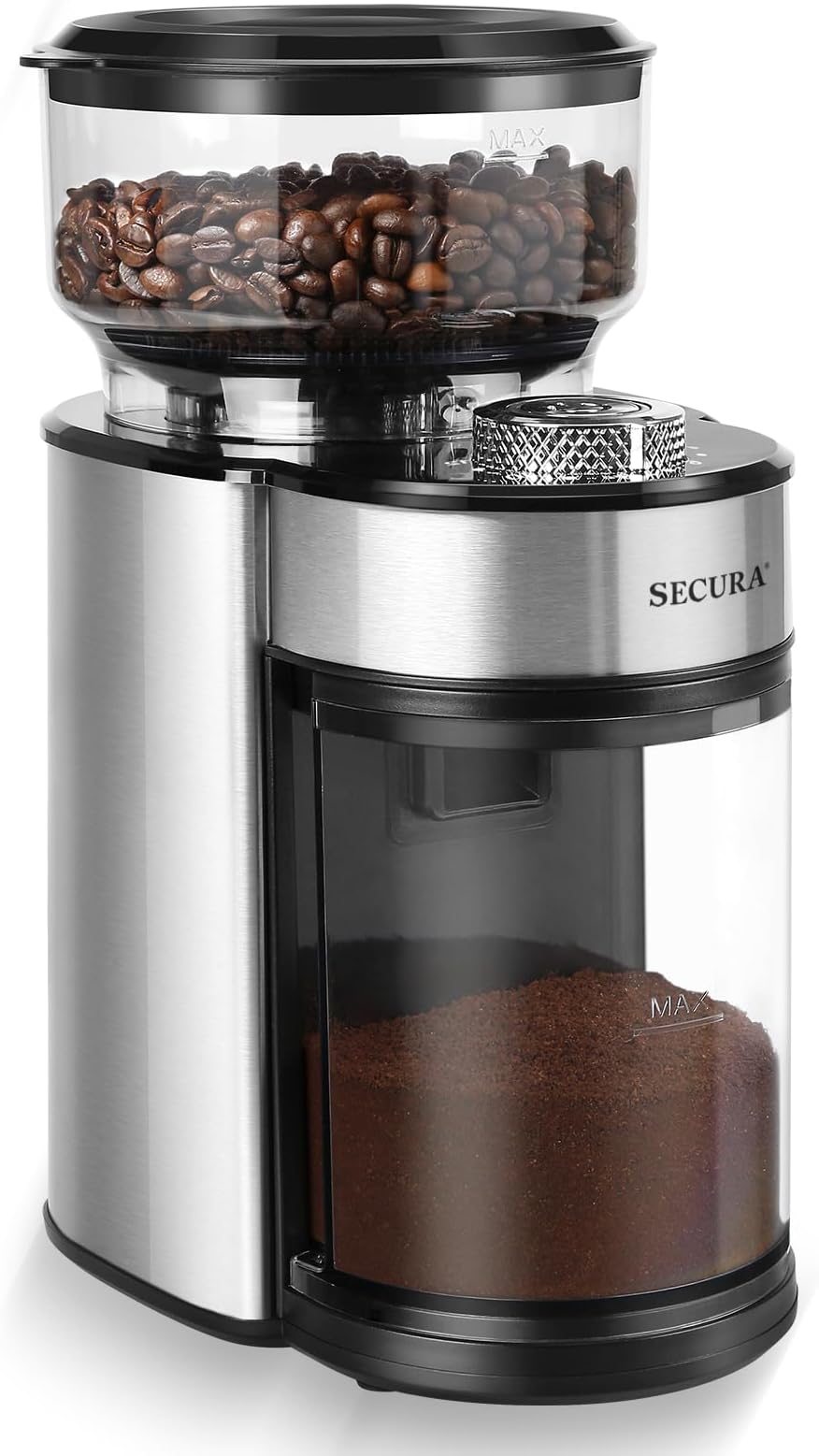 Secura Coffee Grinder Electric Conical Burr Coffee Grinder