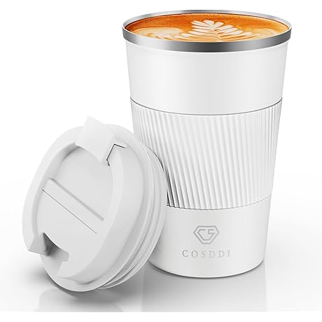 12 Oz Stainless Steel Vacuum Insulated Tumbler, Your Perfect Tea Cup Travel Buddy