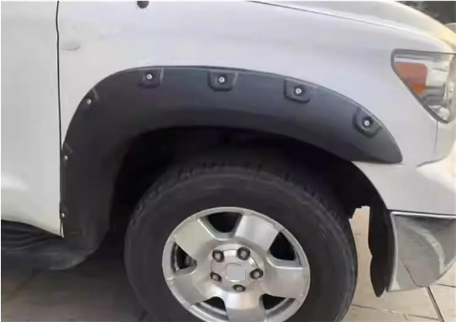 Car Fender Flares Arch Wheel Eyebrow Protector Mudguard Sticker Compatible with Toyota Tundra