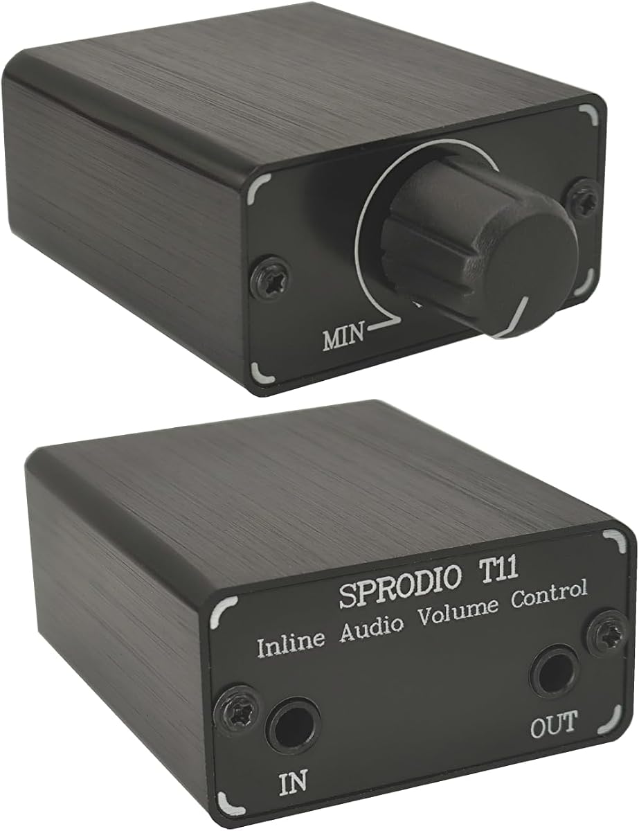 SPRODIO 3.5mm Audio Volume Controller