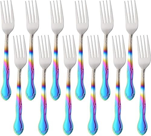 Miniatura 257 de Juego de 12 cucharas de café, mini cucharas de café, cucharas de espresso de acero inoxidable, cucharas pequeñas para postre, té, aperitivo, 4.6