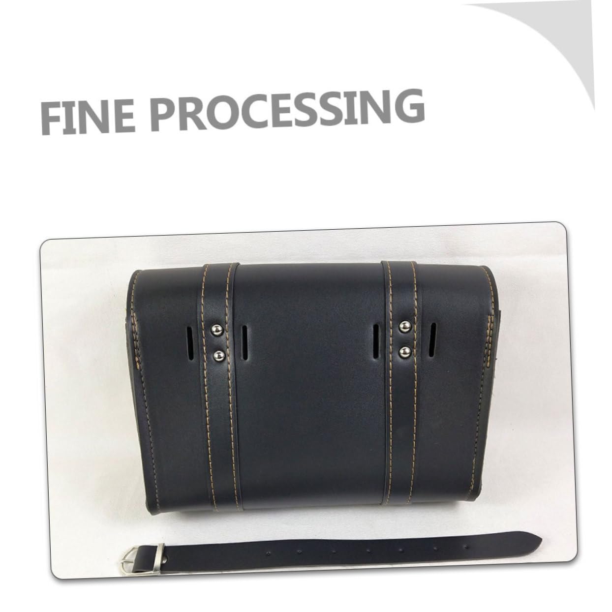 Anneome Borsa Laterale per Resistente con Capacità Facile da Installare Accessorio per Manubrio e Coda Adatta e Ciclistico