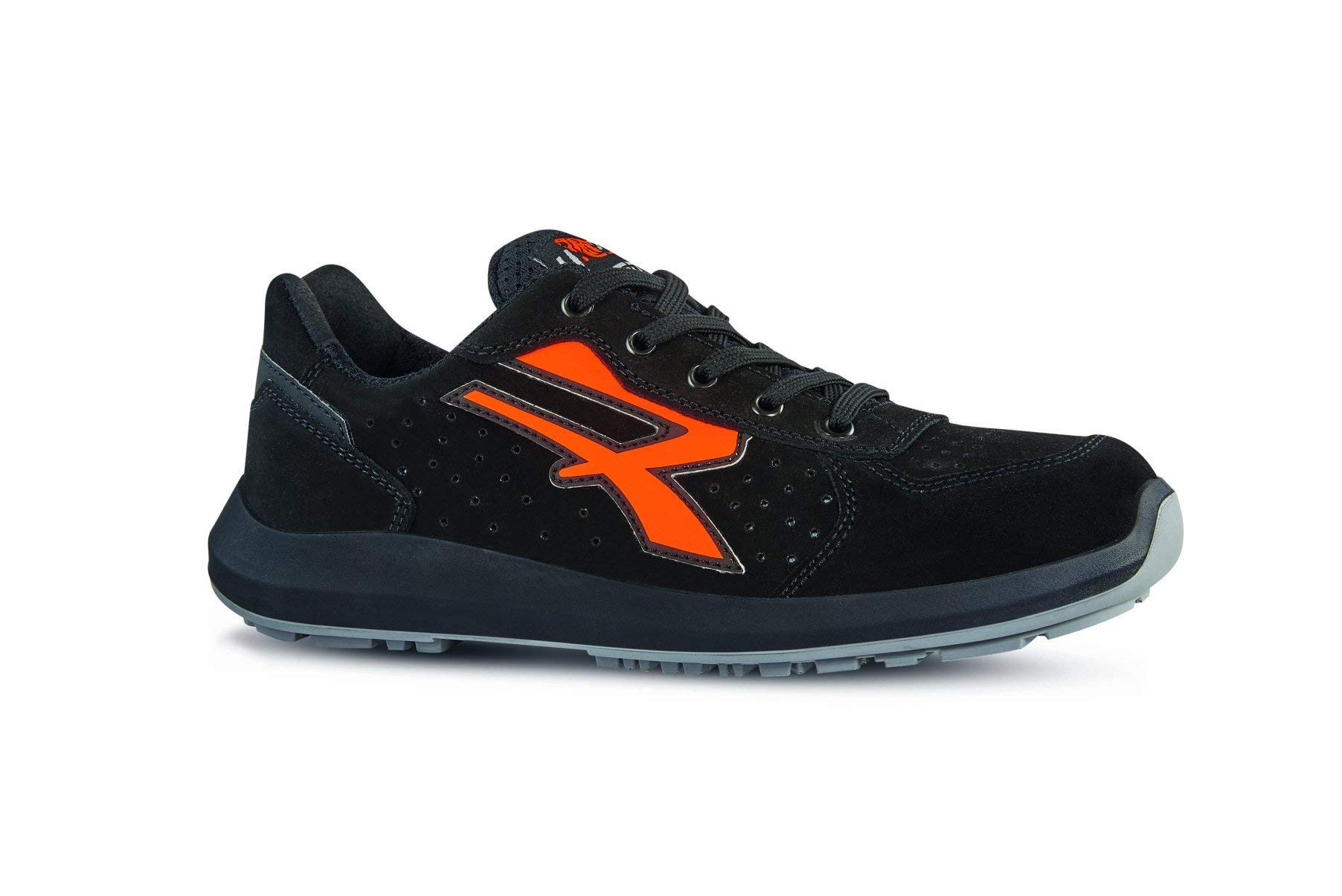Upower - Scarpe Antinfortunistiche Basse Rigel S1P SRC ESD - Grigio - Red UP RU20096 - U-Power