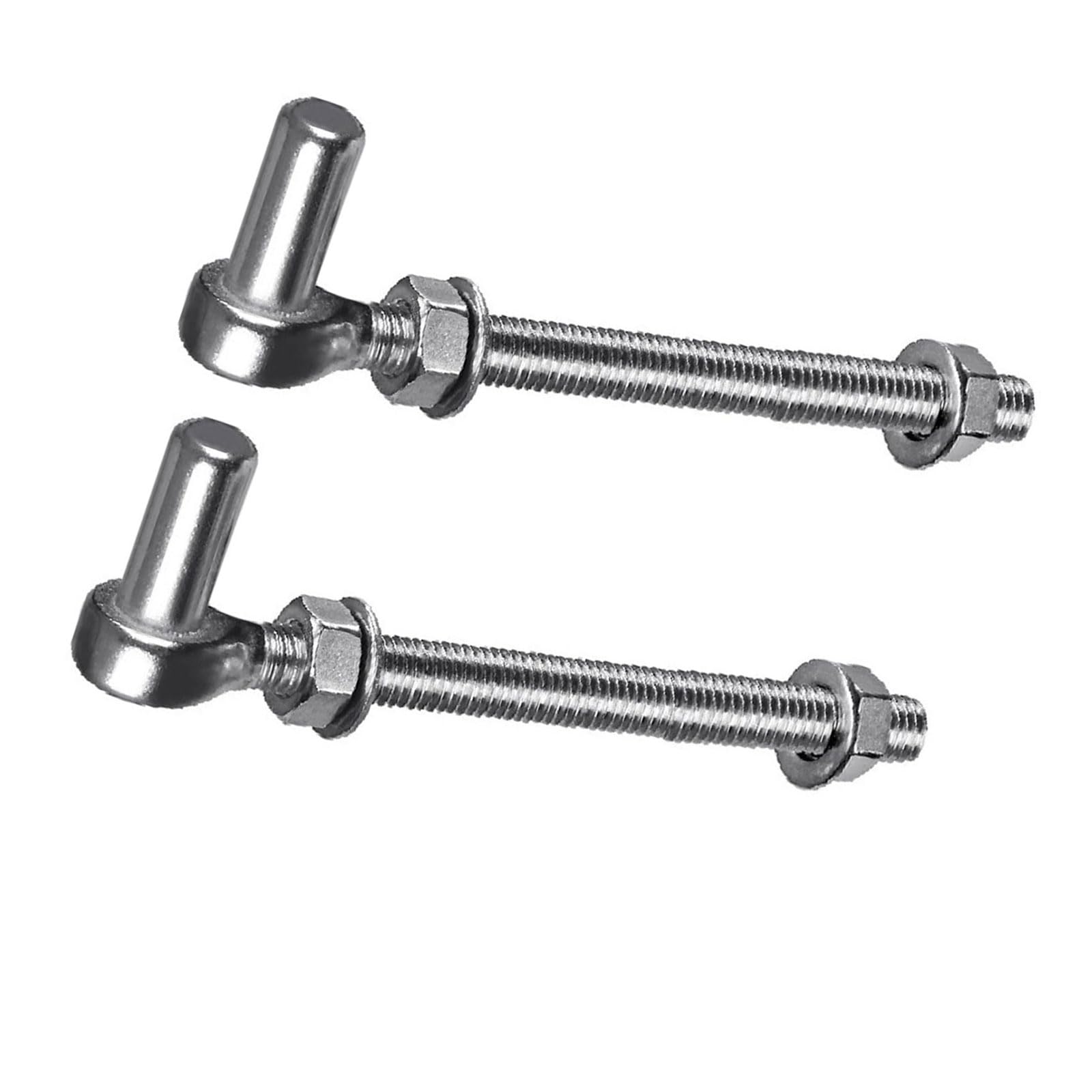 Industrial Steel J Bolts Hinges Long Service J Bolts Hinges Rustproof for Secure Installation on Large Gate Resistant