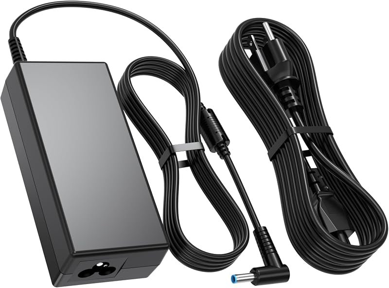 Fancy Buying 65W/45W Compatible with HP Laptop Charger | - Smart Blue Tip Power Adapter Cord Short-circuit Protection (4.5x3.0mm)