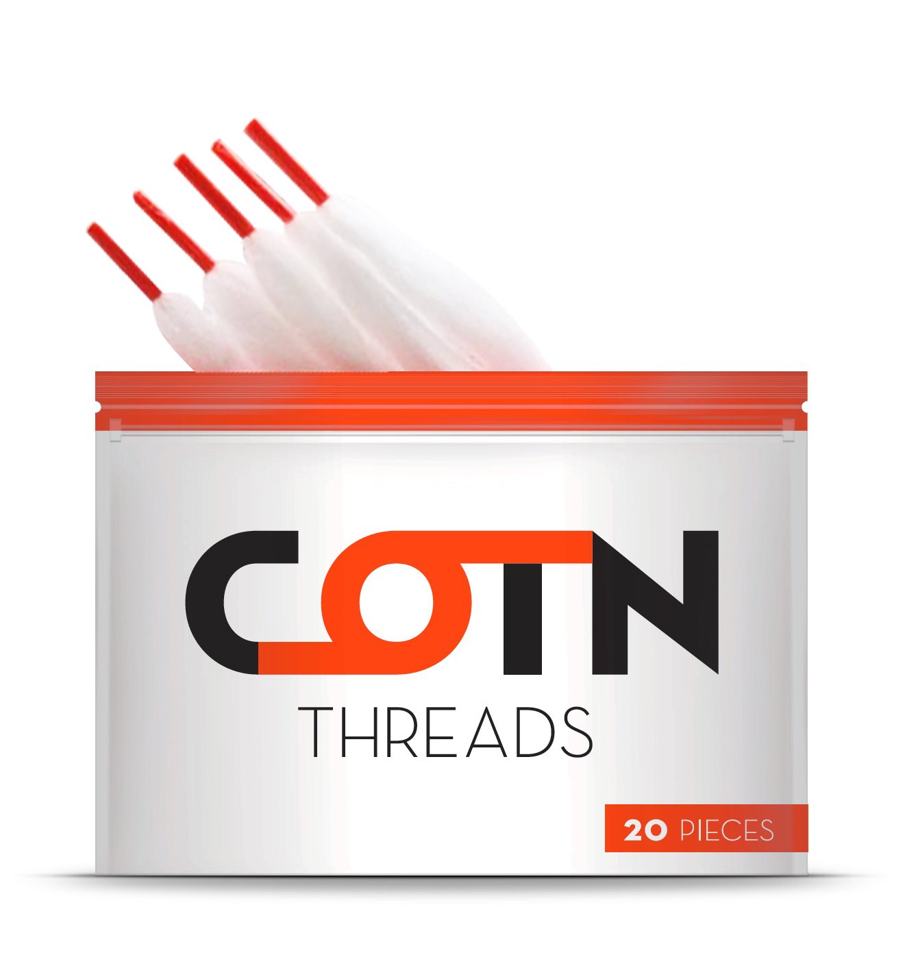 COTN Mches en Coton 100% Biologique pour Cigarette lectronique | Mche  pour Vape Prte  l'Emploi et Facile  Installer | Lot de 20 Pices dans un  Sachet Refermable : Amazon.fr: High-Tech