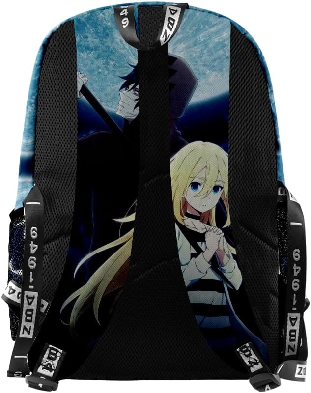 ISaikoy Anime Angels of Death Backpack Daypack Laptop Bag 3D Printing School Bag Bookbag 5