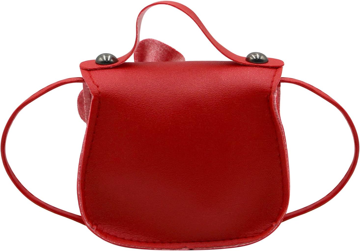 Toddlers Kids Purse Cute Cartoon Bowknot Cat Crossbody Bag Little Girls Small Leather Shoulder Bag Tote Handbag - Image 5