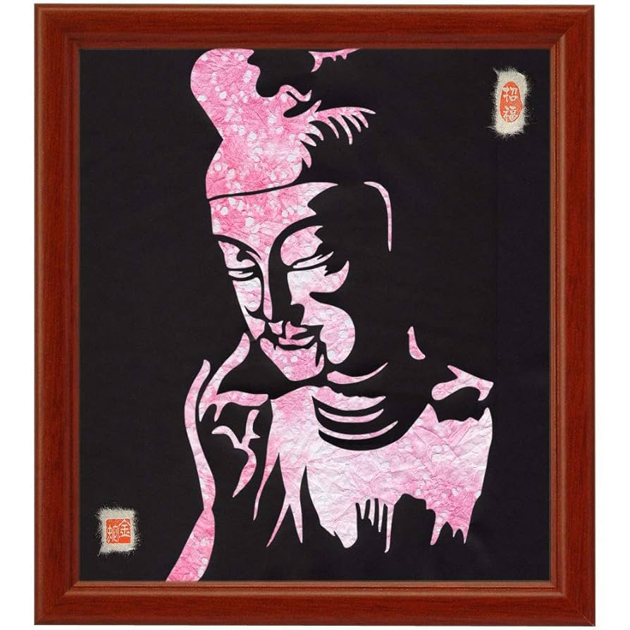 仏様　菩薩像　絵画 白多羅菩薩（ホワイトターラ） 仏画 タンカ｜大阪の仏画通販