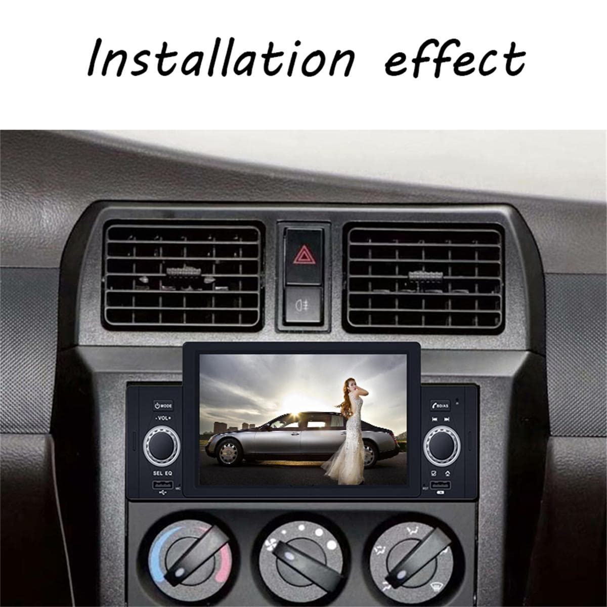 Lettore multimediale MP5 da 5 Pollici con Schermo IPS Corto monomandrino Touch Screen