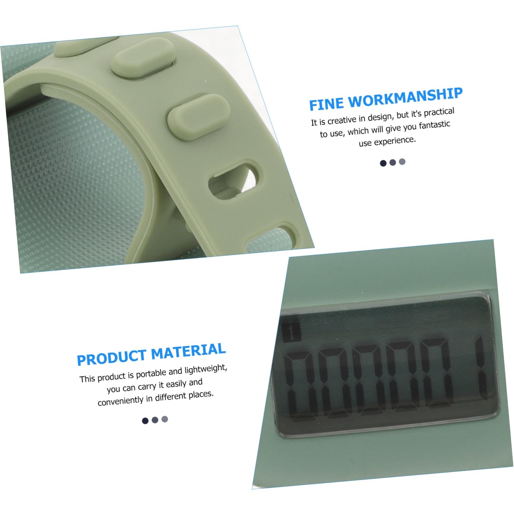 ifundom Finger Clickers Electronic Tally Counter Ring Rechargeable for Knitting Running More