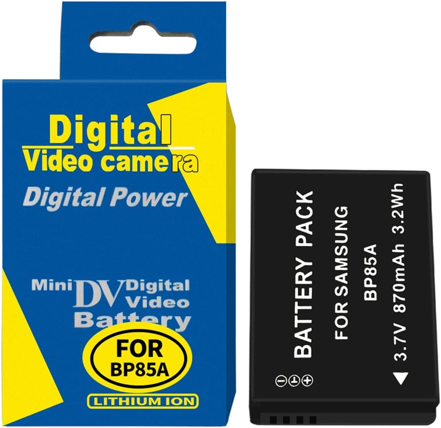 RUISI Power Battery Rechargeable Battery for Samsung BP85A, EA-BP85A and Samsung PL210, SH100, ST200F, WB210