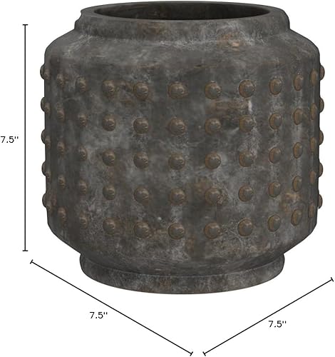 Miniatura 2 de A&B Home Noam Maceta de 7.5 pulgadas, maceta de cerámica para interiores y exteriores, decoración del hogar, multiusos