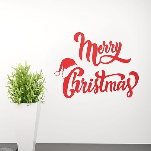 OSALADI Pegatinas extraíbles Calcomanías de Navidad Calcomanías de Navidad Etiqueta de ventana de Navidad Etiqueta de pared de ventana de Navidad