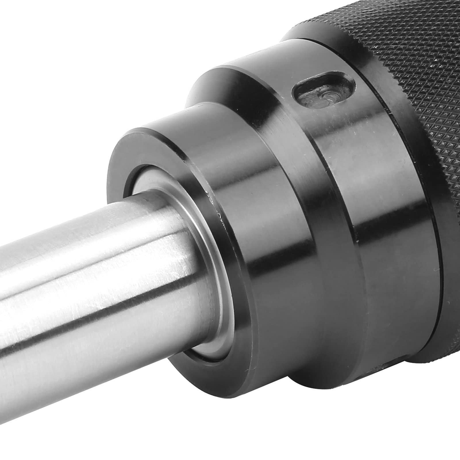 Bohrer Chuck Schnellspannbohrfutter, Schlüsselloser Bohrfutter Adapter, geradlinige Schaftmühlenmaschine Collet mit APU16 C25 Spannfutter für Fräsmaschinen, Hochpräzise Aus 40CR Material