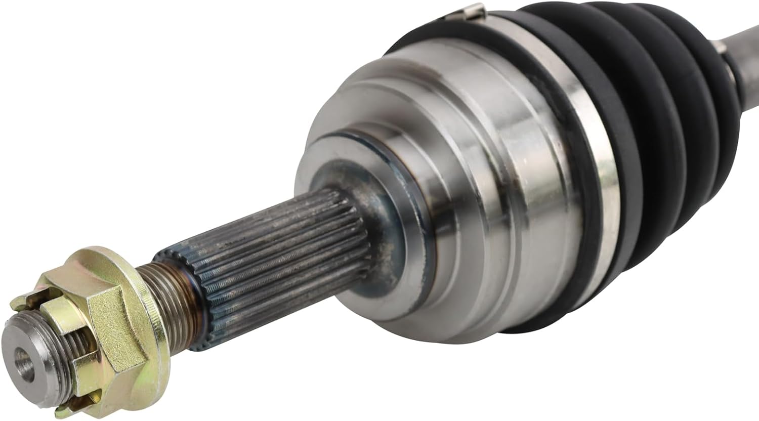 TRQ Front Left CV Axle Assembly Driver Side Compatible with 2012-2019 Nissan Versa 2014-2019 Versa Note Automatic CVT