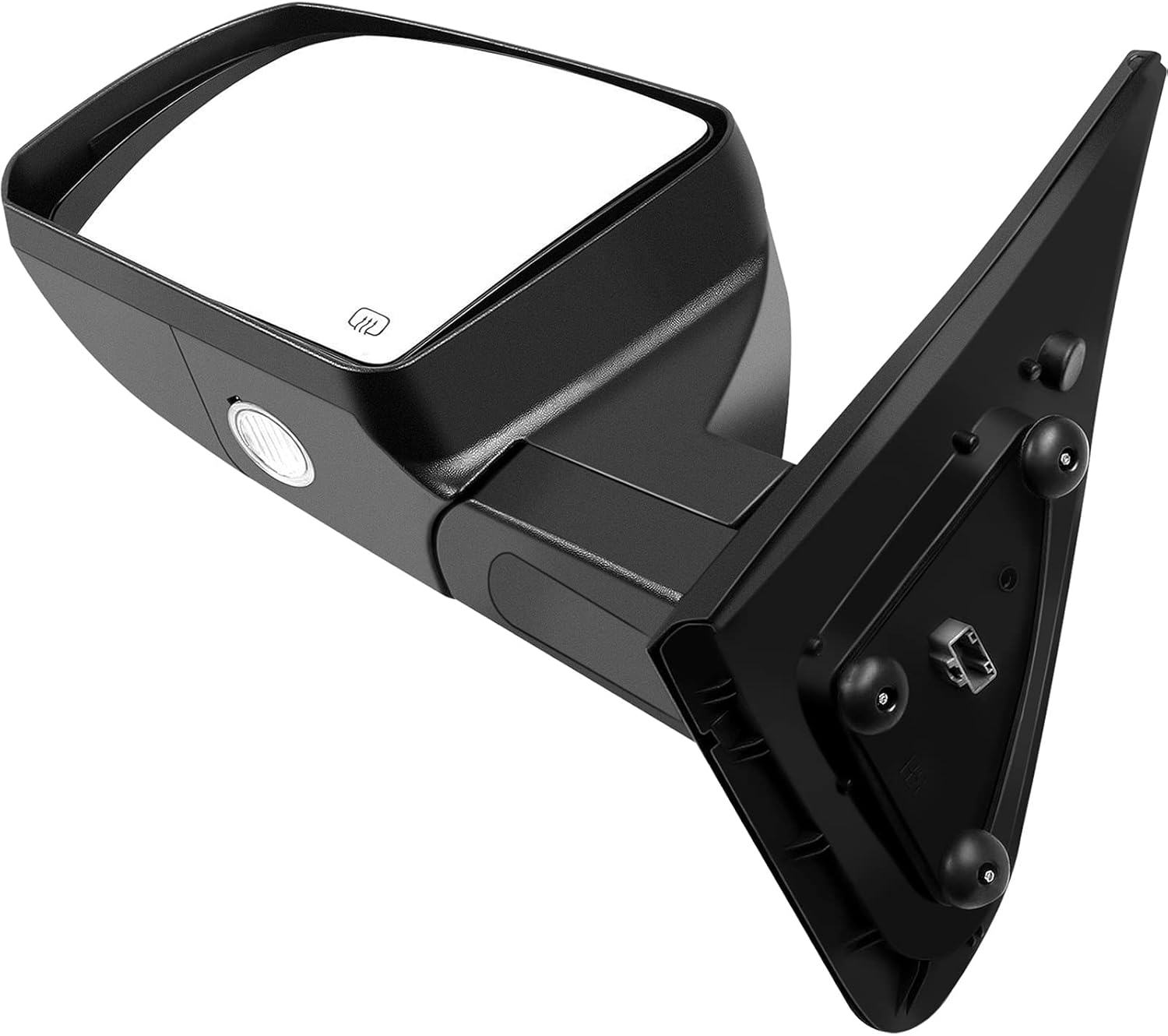 Driver Side View Mirror Fit 2007-2017 For Toyota Tundra Sequoia Door Mirror Power Operated Manual Folding Heated Black TO1320252