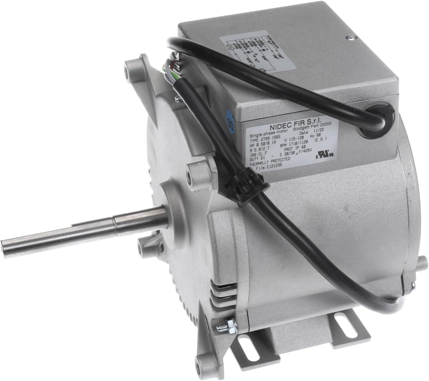 Blodgett 32291 Motor Kit, 115V 2SP, 1/3HP