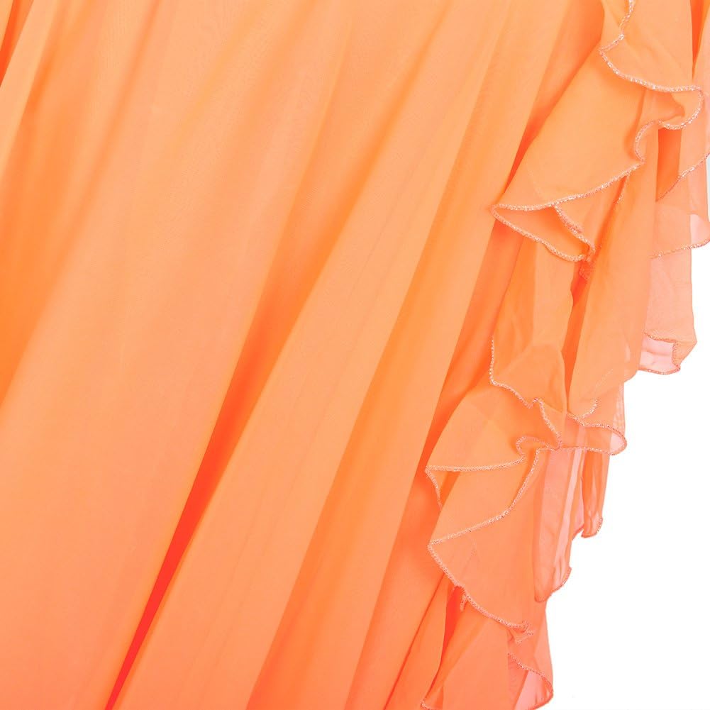 ROYAL SMEELA Chiffon Belly Dance Skirt Slit Bellydance Skirts Tribal Belly Dancer Costumes for Women Carnival Outfit - Image 5