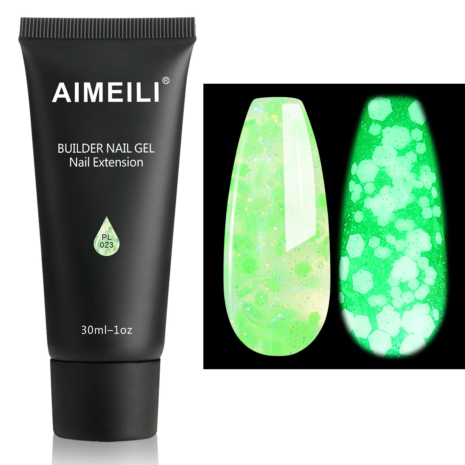 AIMEILI Gel Uñas Constructor Base Coat y Builder Gel 7 en 1 Nail Extensión Esmaltes Semipermanentes de Uñas UV LED Building Base 10ML — view 13