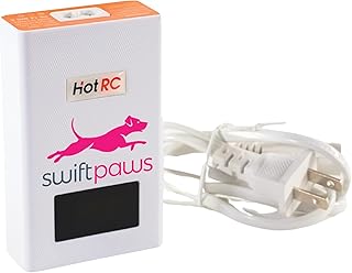 SwiftPaws Battery Charger - Accessory for Home Original Lure Course Dog Toy - for Rechargeable Battery - Includes Cable an...