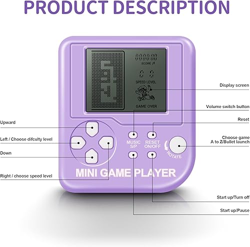 Miniatura 2 de 12 piezas de recuerdos de fiesta de videojuegos para niños, mini llavero de juegos de arcade, regalos de cumpleaños, premios de aula para niños y