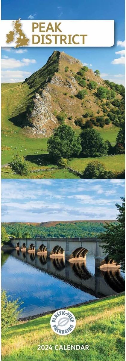 Peak District Slim Calendar 2024