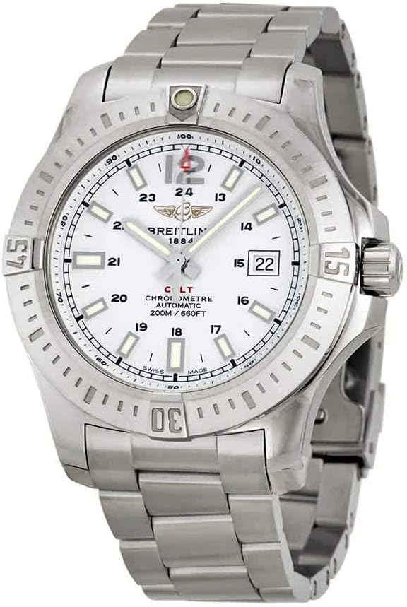 Breitling Colt Automatic Silver Dial Stainless Steel...