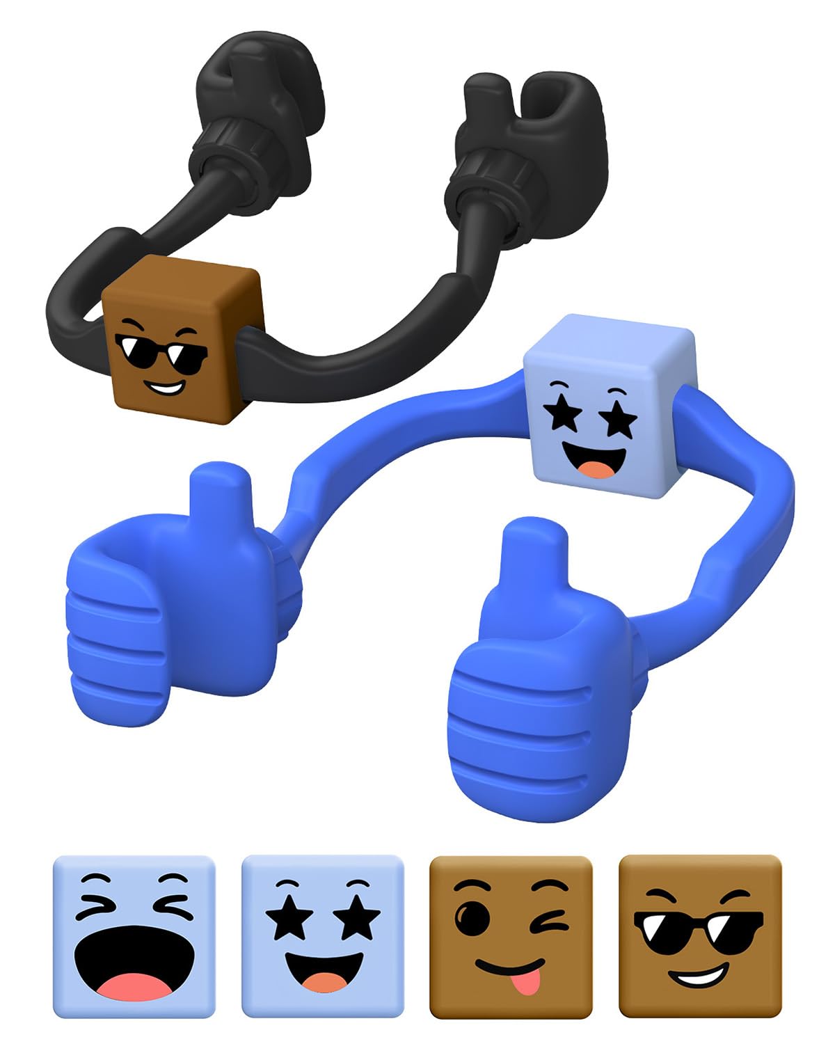 Gifts for Christmas for Teens Boys Girls Phone Stands with Mood Cubes Clips