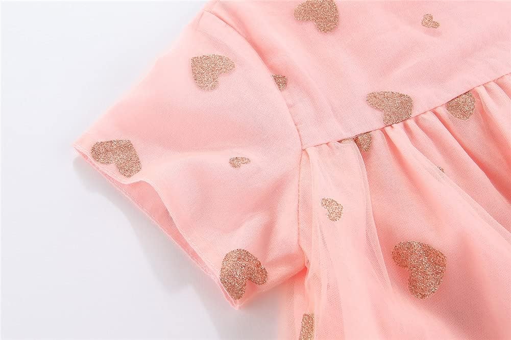 Mud Kingdom Little Girls Dress Midi Length Ruffle Cute Printing Summer - Image 5