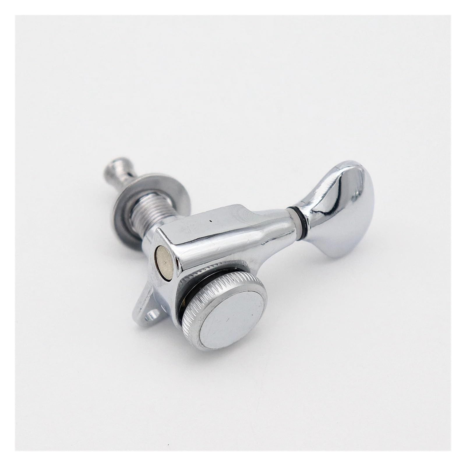 6 pezzi piroli for chitarra sinistra/destra accordatori di blocco meccaniche for corde di chitarra for chitarra elettrica acustica cromata(6R chrome)