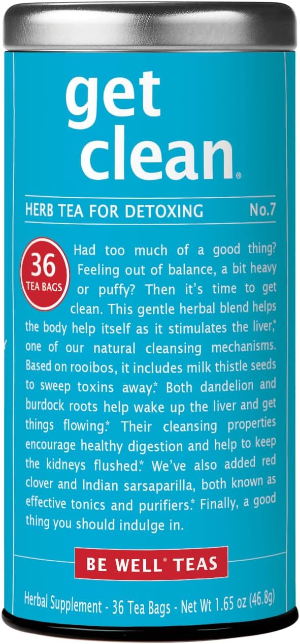 GET CLEAN - Hearbal Tea, 36 Tea Bags