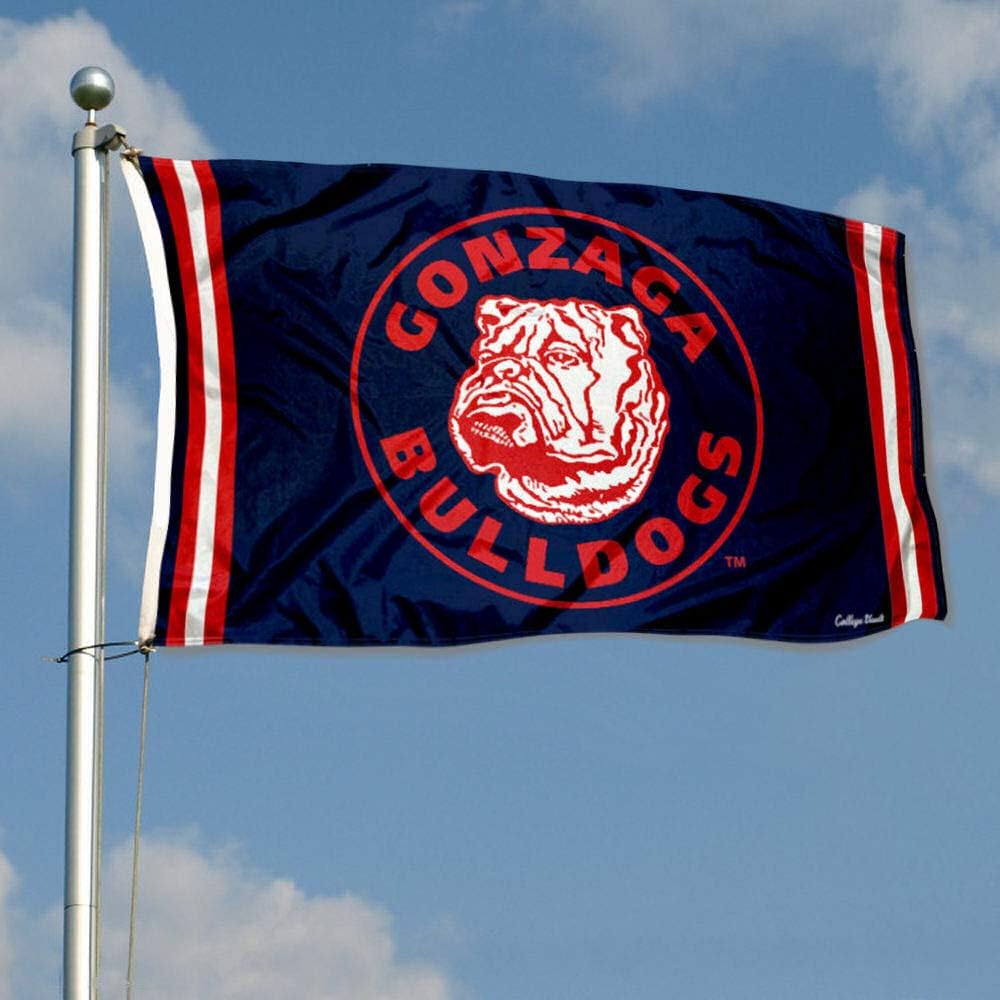 Gonzaga Bulldogs Vintage Retro Throwback 3x5 Banner Flag - Image 3