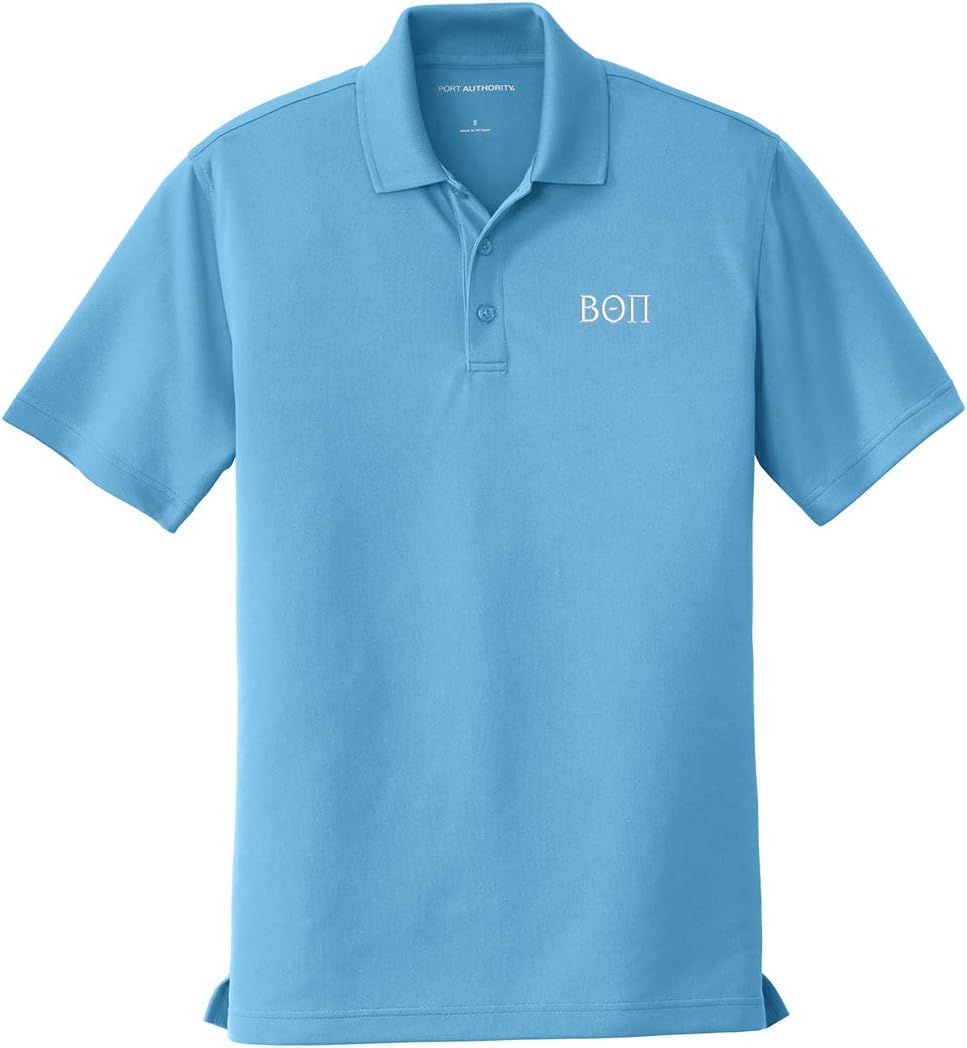 Sorority Letters Shop Beta Theta Pi Short Sleeve Performance Polo - Dry Zone UV Micro Mesh Polo