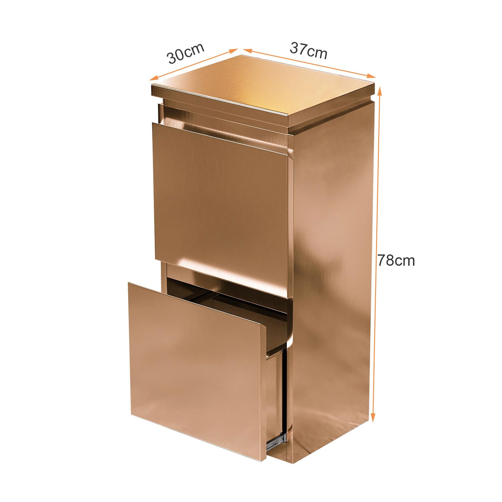 Armadietto portaoggetti in acciaio inox con 3 cassetti, attrezzatura professionale per parrucchieri, beauty spa e strumenti per tatuaggi