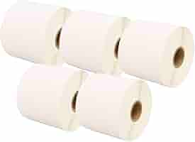 2 Rotoli Etichette Termiche 72x36 Mm | Compatibili Zebra E Altri Modelli | 1000 Etichette Per Rotolo - Foto 5