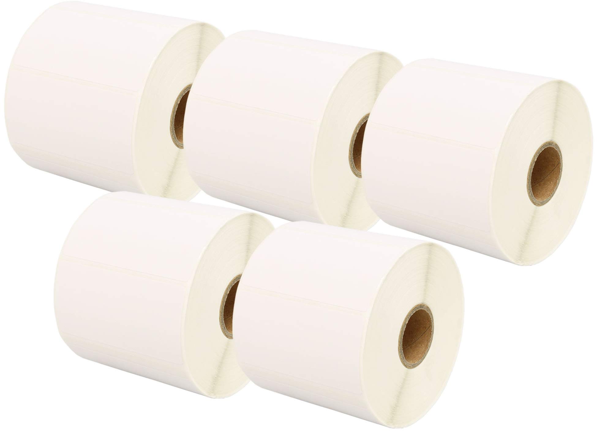 Printing Saver72 x 36 mm 5 Compatible Direct Thermal Labels Rolls (1000 Labels per Roll) for Zebra Toshiba Citizen Sato Honeywell Intermec Datamax CAB Eltron Godex Orion UPS Wasp Label Printers
