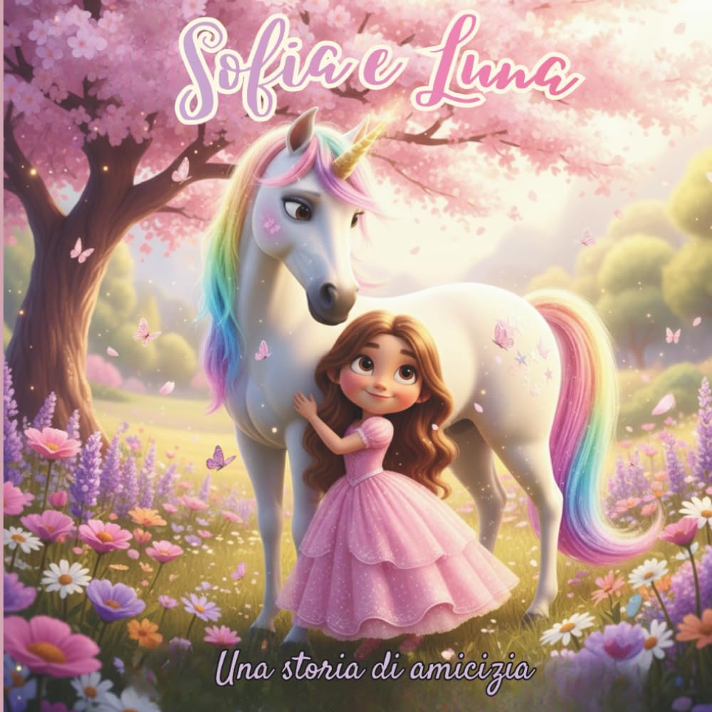 Sofia e Luna - Una storia di amicizia: Libro illustrato di unicorni per bambini 3-8 anni