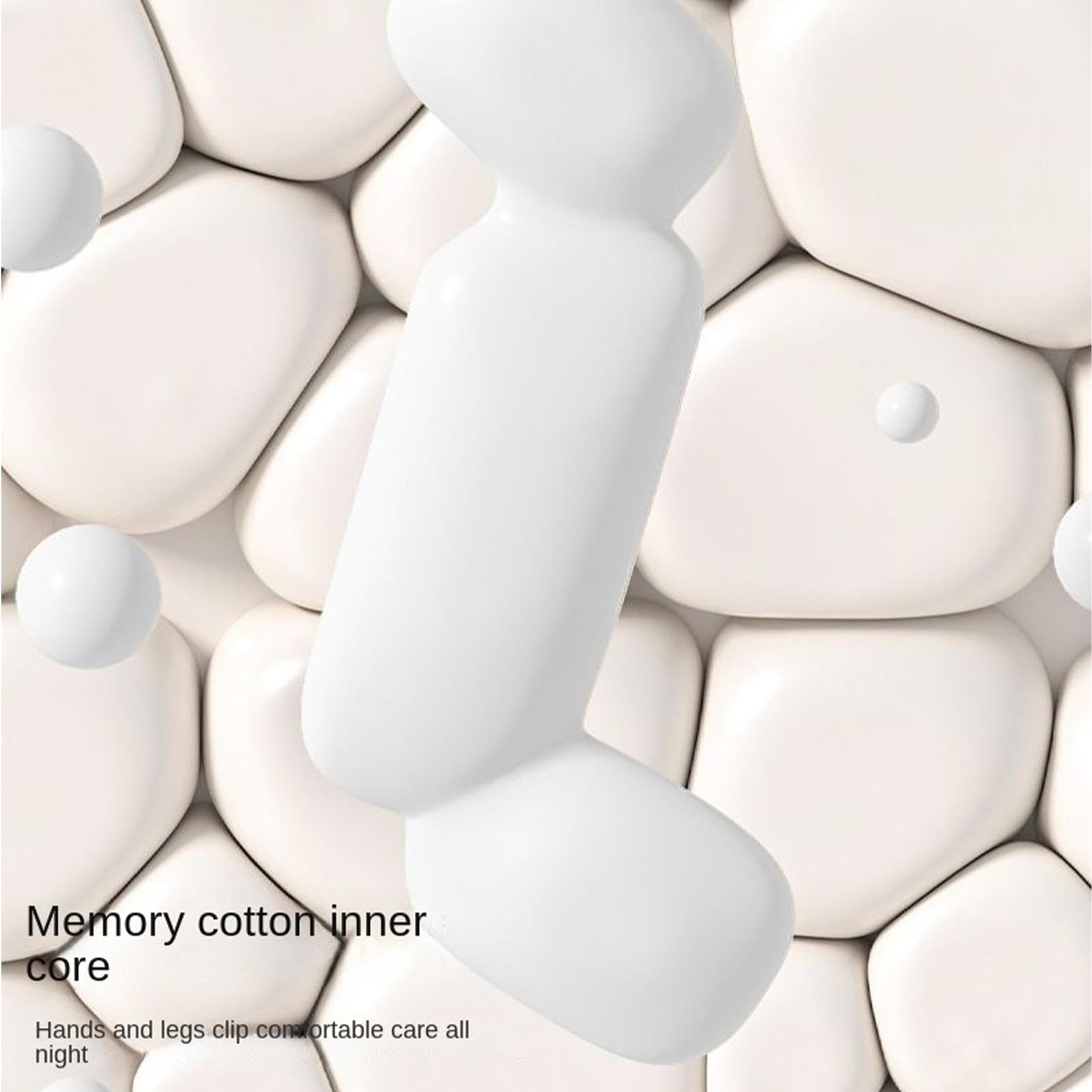 Almohada de cuerpo entero para adultos, almohada corporal para dormir de lado, almohada para dormir de lado en forma de caballito de mar, inserto de almohada largo y transpirable, inserto de