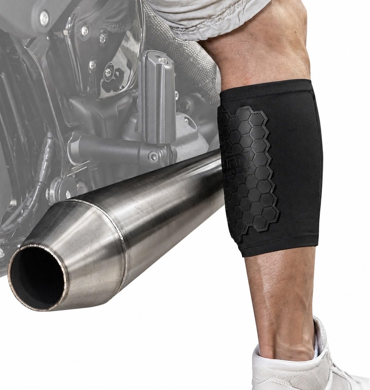 BurnJacket Manchon de Protection pour Jambes de Moto