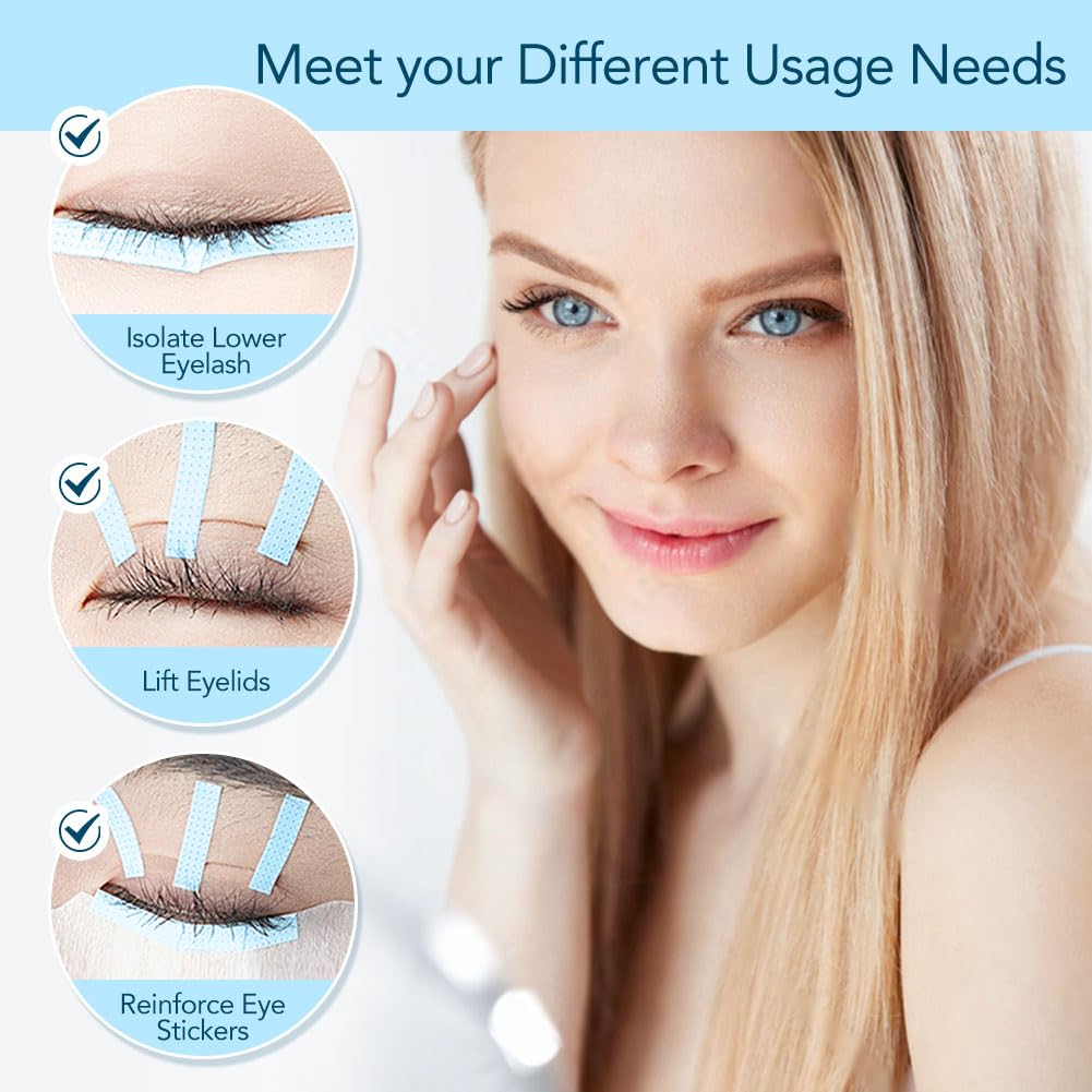 Lunamoon 10 Rolls Eyelash Extension Tape Eyelash Tape Eyelash Tape - Image 2