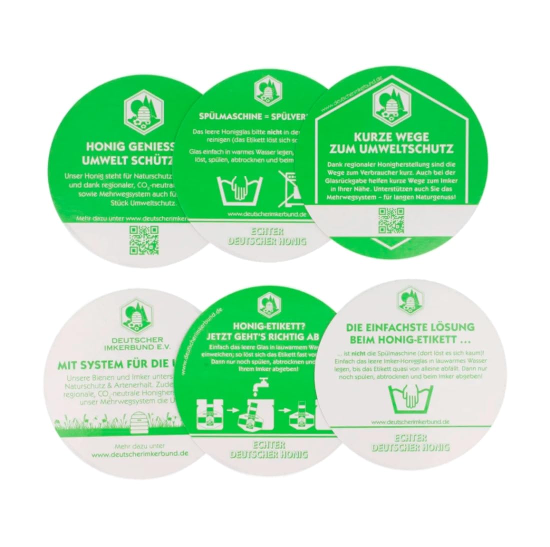 DIB Deckeleinlagen 250gr. oder 500 gr. für DIB Gläser Imkerei Bienen Honig, 500gr